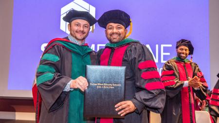 SIU DMSc Hooding Ceremony 2025