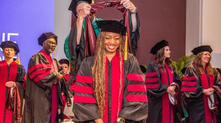 SIU DMSc Hooding Ceremony 2025