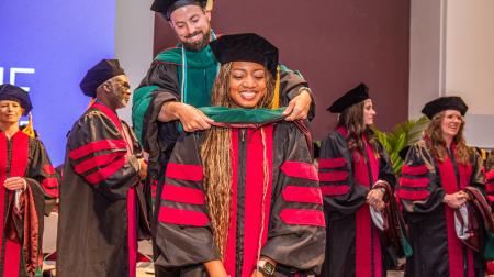 SIU DMSc Hooding Ceremony 2025