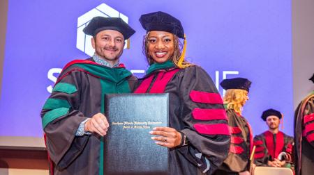 SIU DMSc Hooding Ceremony 2025