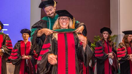 SIU DMSc Hooding Ceremony 2025