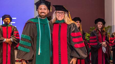 SIU DMSc Hooding Ceremony 2025