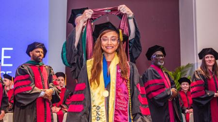 SIU DMSc Hooding Ceremony 2025