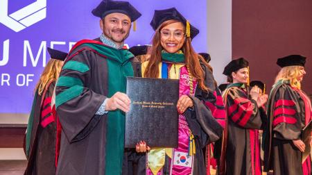 SIU DMSc Hooding Ceremony 2025