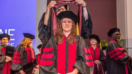 SIU DMSc Hooding Ceremony 2025