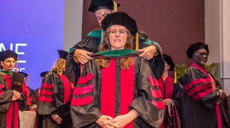 SIU DMSc Hooding Ceremony 2025