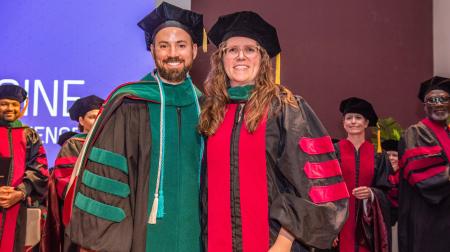 SIU DMSc Hooding Ceremony 2025
