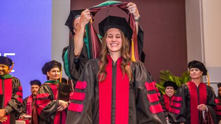 SIU DMSc Hooding Ceremony 2025