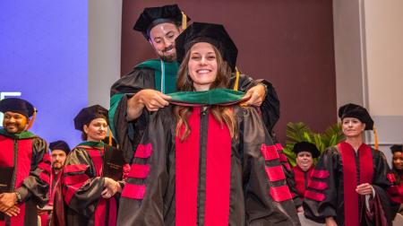 SIU DMSc Hooding Ceremony 2025