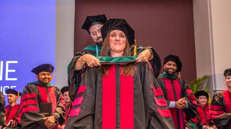 SIU DMSc Hooding Ceremony 2025