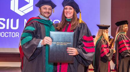 SIU DMSc Hooding Ceremony 2025