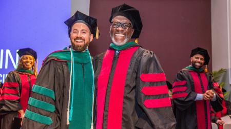 SIU DMSc Hooding Ceremony 2025