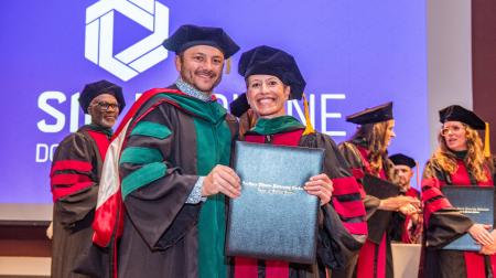 SIU DMSc Hooding Ceremony 2025