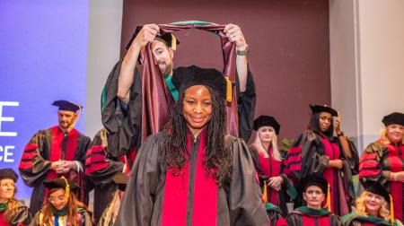 SIU DMSc Hooding Ceremony 2025