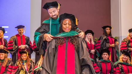 SIU DMSc Hooding Ceremony 2025