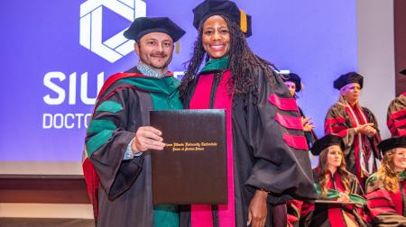 SIU DMSc Hooding Ceremony 2025