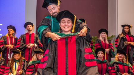 SIU DMSc Hooding Ceremony 2025