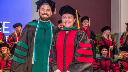 SIU DMSc Hooding Ceremony 2025