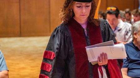 SIU DMSc Hooding Ceremony 2024