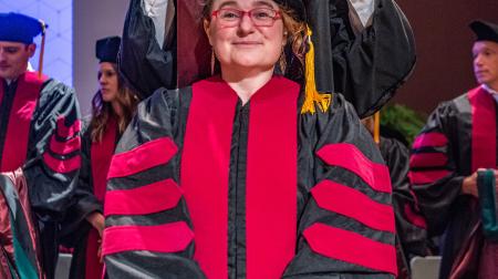 SIU DMSc Hooding Ceremony 2024