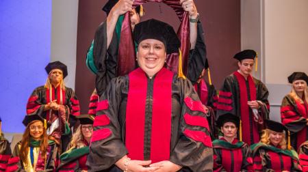 SIU DMSc Hooding Ceremony 2025