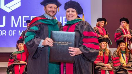 SIU DMSc Hooding Ceremony 2025