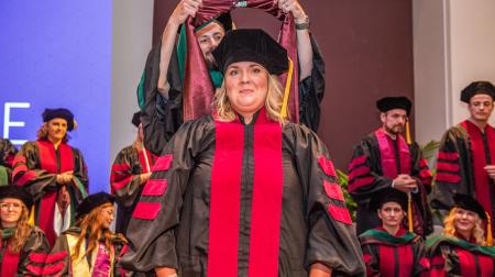 SIU DMSc Hooding Ceremony 2025