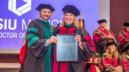 SIU DMSc Hooding Ceremony 2025