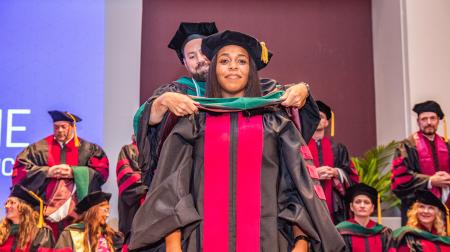 SIU DMSc Hooding Ceremony 2025