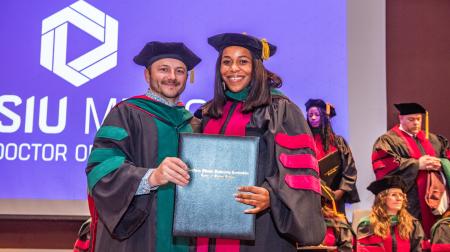 SIU DMSc Hooding Ceremony 2025