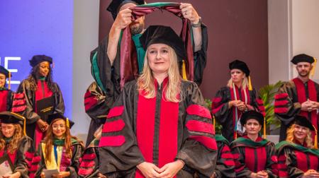 SIU DMSc Hooding Ceremony 2025