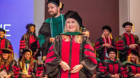 SIU DMSc Hooding Ceremony 2025