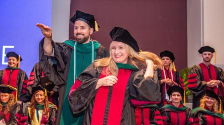 SIU DMSc Hooding Ceremony 2025