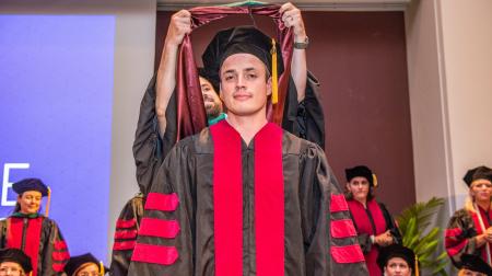 SIU DMSc Hooding Ceremony 2025