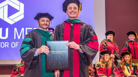 SIU DMSc Hooding Ceremony 2025