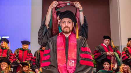 SIU DMSc Hooding Ceremony 2025