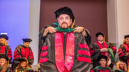 SIU DMSc Hooding Ceremony 2025