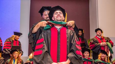 SIU DMSc Hooding Ceremony 2025