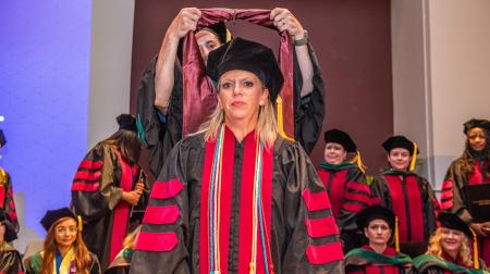 SIU DMSc Hooding Ceremony 2025