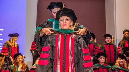 SIU DMSc Hooding Ceremony 2025