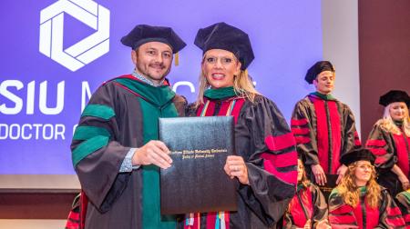 SIU DMSc Hooding Ceremony 2025