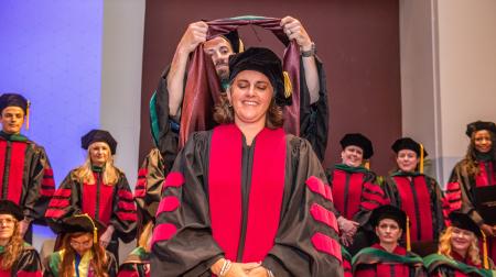 SIU DMSc Hooding Ceremony 2025