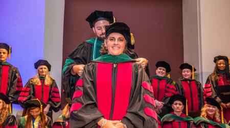 SIU DMSc Hooding Ceremony 2025