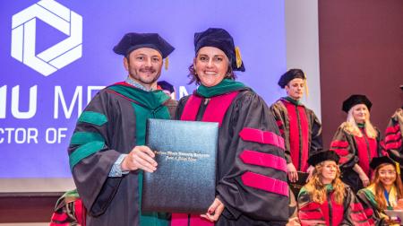 SIU DMSc Hooding Ceremony 2025