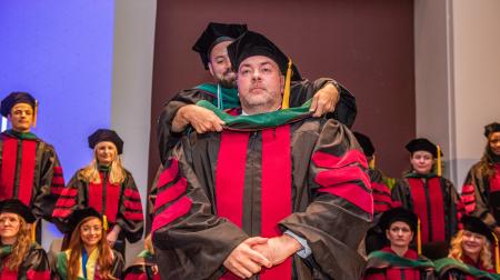 SIU DMSc Hooding Ceremony 2025