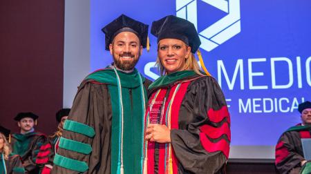 SIU DMSc Hooding Ceremony 2025