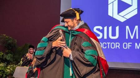 SIU DMSc Hooding Ceremony 2025