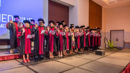 SIU DMSc Hooding Ceremony 2025