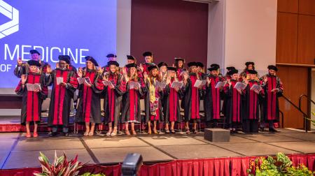 SIU DMSc Hooding Ceremony 2025