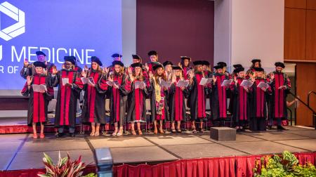 SIU DMSc Hooding Ceremony 2025